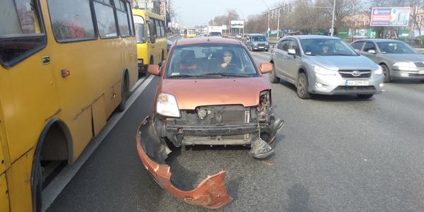 Журналіст зафіксував ДТП, якого не було