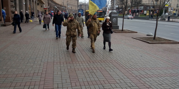 Чому ветерани АТО пікетували КМДА [фото]