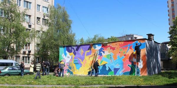 Київенерго оголосило графіті-флешмоб