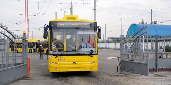 Рух тролейбусів № 45 тимчасово припинять 
