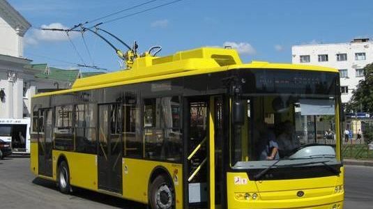 Столичні тролейбуси закриють на День Конституції