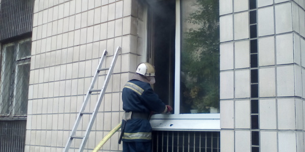 В столиці ледь не згорів один із медичних інститутів