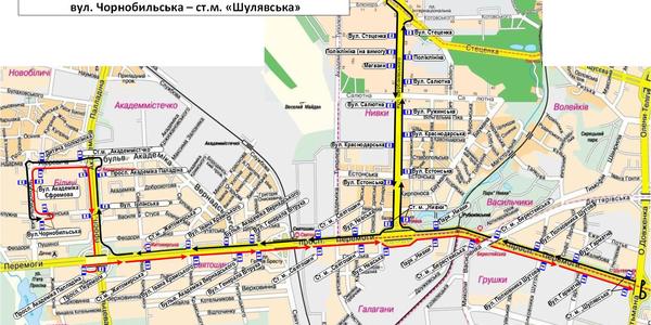 Майже на місяць тролейбуси № 39 змінять свій маршрут
