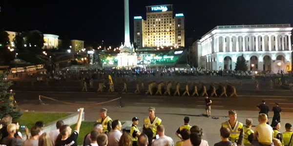 На Хрещатику пройшла репетиція параду до Дня Незалежності [відео]