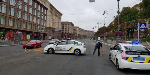 Хрещатик перекрили до Дня Незалежності