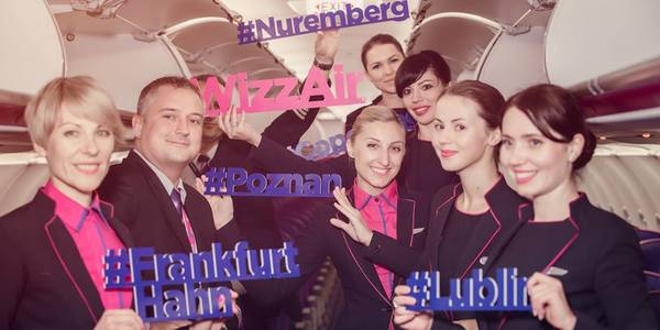 WizzAir запускає з Києва нові рейси в Данію та Німеччину