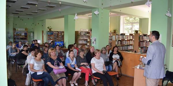 В бібліотеках киянам розказують, як змінити життя міста на краще