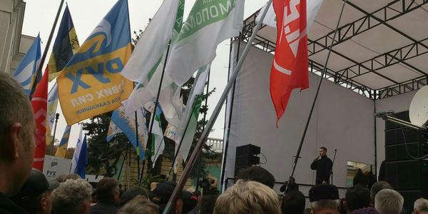 Поліція підрахувала мітингувальників в урядовому кварталі