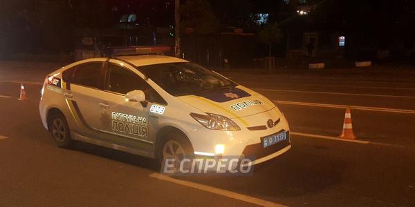 Поліцейський автомобіль збив пішохода