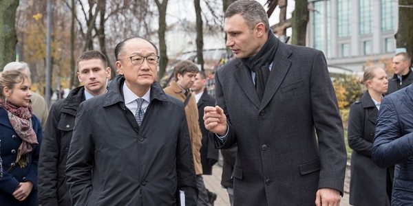 Про що Кличко говорив з президентом Світового банку 
