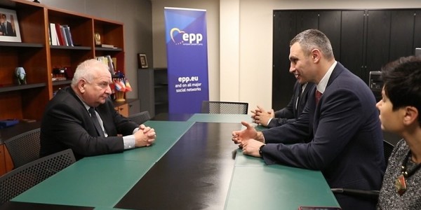 Кличко в Брюсселі говорив про Україну
