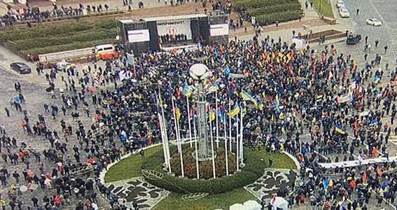 Поліцейські нарахували близько 2500 учасників маршу на Европейській площі