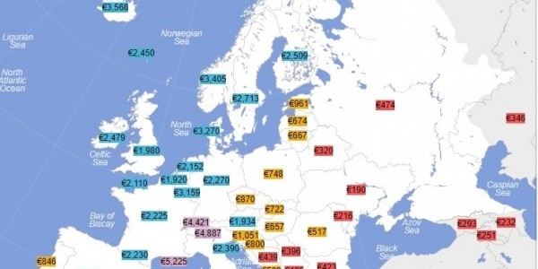 Європейські тарифи за українські зарплати: реалії «покращення» [інфографіка]