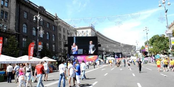 "Ліга Чемпіонів" у Києві: фанзона буде на Хрещатику, а гостей – 40 тисяч