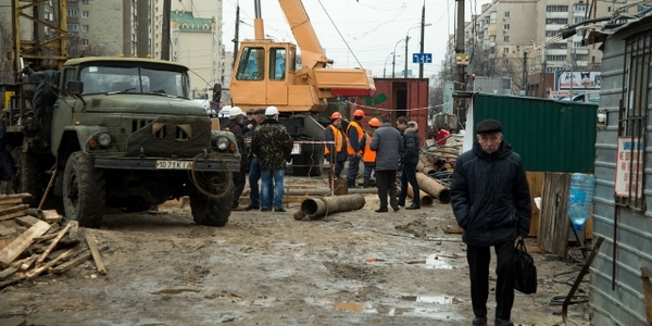 Роботи по ліквідації пошкодження Ново-Дарницького коллектора у Києві триватимуть до лютого