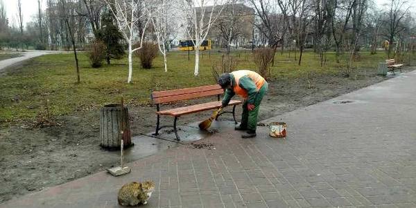 Столицю ретельно прибирають після свят