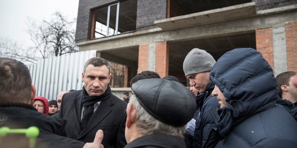 Кличко особисто зупинив незаконне будівництво на Печерську
