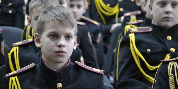 Кадетський корпус для хлопчиків і дівчат відвідали військові [фото]