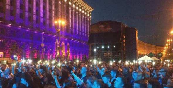 Вперше в історії Київ добивається ліцензії на трансляцію матчів Ліги чемпіонів на вуличних локаціях