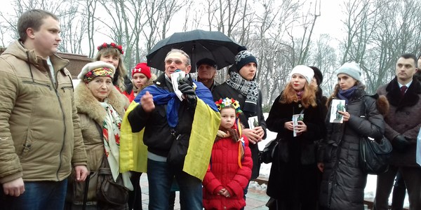 Десятки киян одночасно зачитали вірш Шевченка