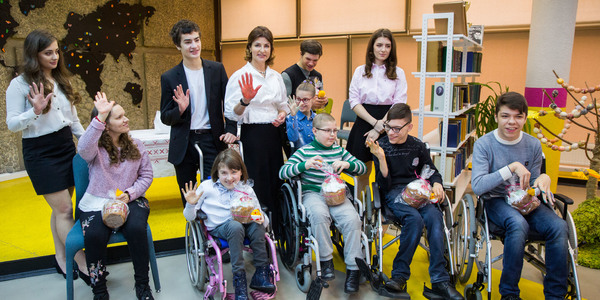 Родина Порошенка провела майстер-клас із особливими дітьми