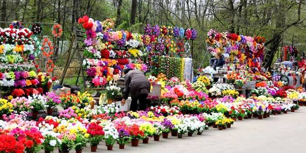 Киян закликають не купувати пластикові квіти на Поминальні дні