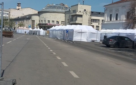 У Києві триває підготовка до міжнародного півмарафону