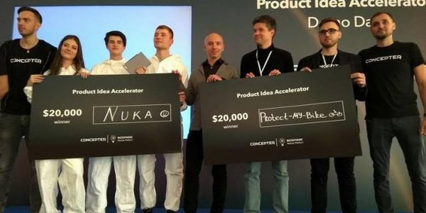 У Києві на конкурсі переміг стартап, який вирішує проблему крадіжок велосипедів і вічний олівець
