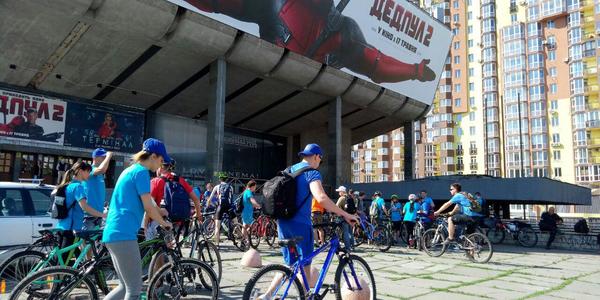 Велосипедисти починають грандіозний флешмоб
