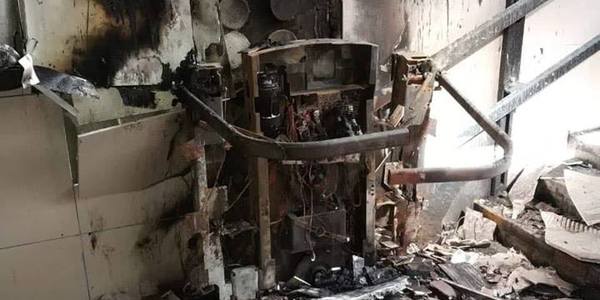 На Борщагівці підпалили підйомники для людей з інвалідністю