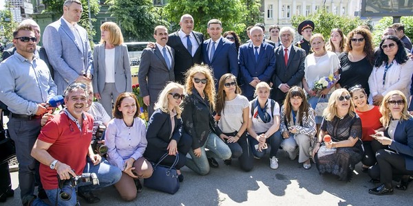 У Голосієві відкрили сквер на честь болгарського «праведника світу»
