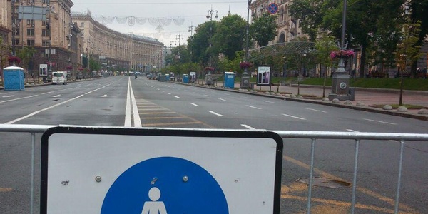 Чи відкрили Хрещатик для транспорту?