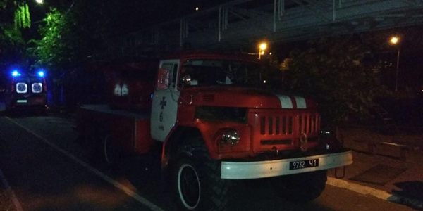 У ліфті 9-поверхівки у Києві спалахнула пожежа