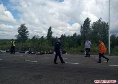 ДТП на трасі Київ-Чоп: 11 загиблих серед яких діти