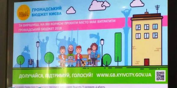 Проекти столичного ГБ, відібрані для голосування, стануть відомі 18 серпня