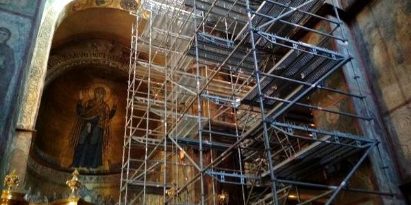 Реставрація у Софійському соборі:  з'явилися перші сенсації