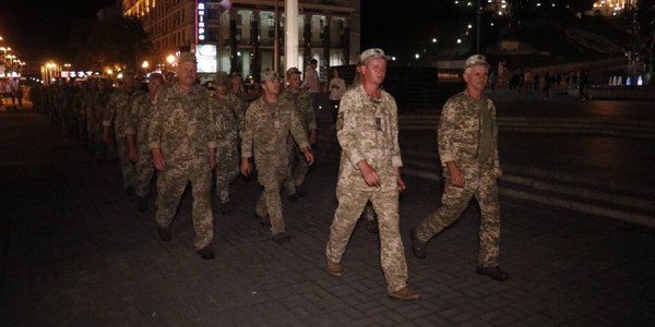 Ніч та сотні військових: як у Києві готуються до параду на День Незалежності