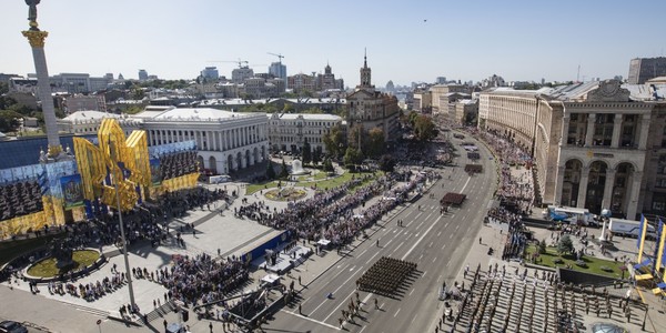 На Хрещатику розпочався військовий парад до 27 річниці Незалежності України
