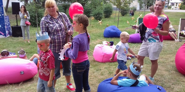 На Лівому березі влаштували безкоштовне сімейне свято