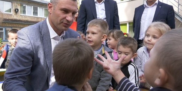Кличко: Цього року ми відкриємо ще 3 дитячі садочки