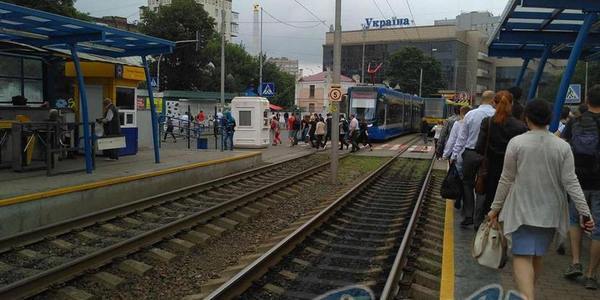 «Електрон» трошки наздогнав Pesa: Кличко прокоментував «ДТП» зі швидкісними трамваями