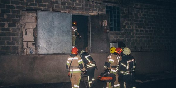 На вулиці Лисогірській горіла котельня