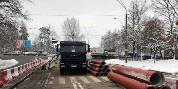 Вулицю Чорнобильську поставили на реконструкцію