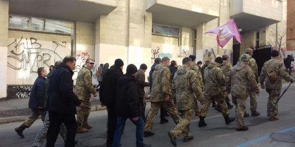 Захисники України пройшлися ходою центром Києва
