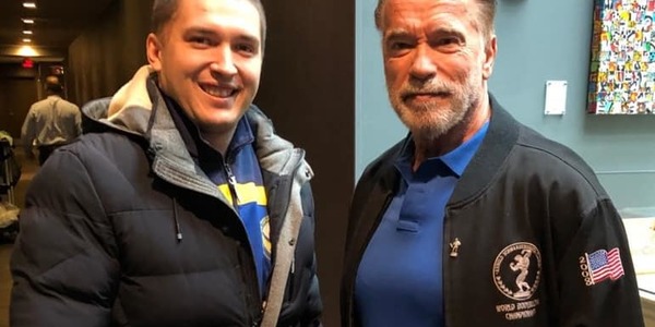 «Залізний» Микола: київський силач вразив Арнольда Шварценеггера