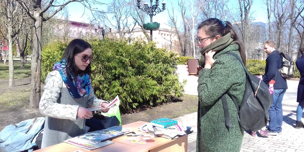 У парку Шевченка боролись із фейками