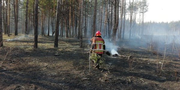 Рятувальники попередили киян про пожежну небезпеку 4 класу
