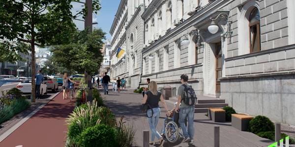 Після капремонту на Богданa Хмельницького будуть велодоріжки