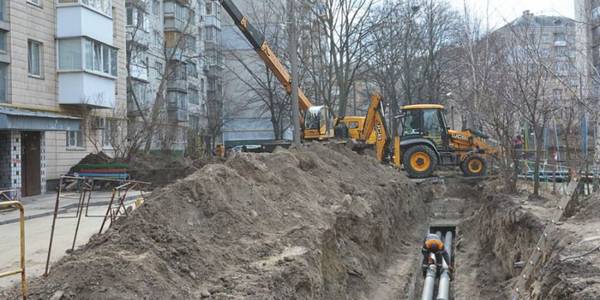 Де у столиці зараз міняють труби показали на електронній карті