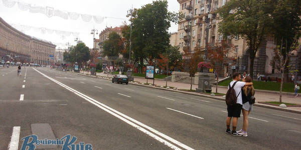 Хрещатик перекриють на 2 дні та один вечір